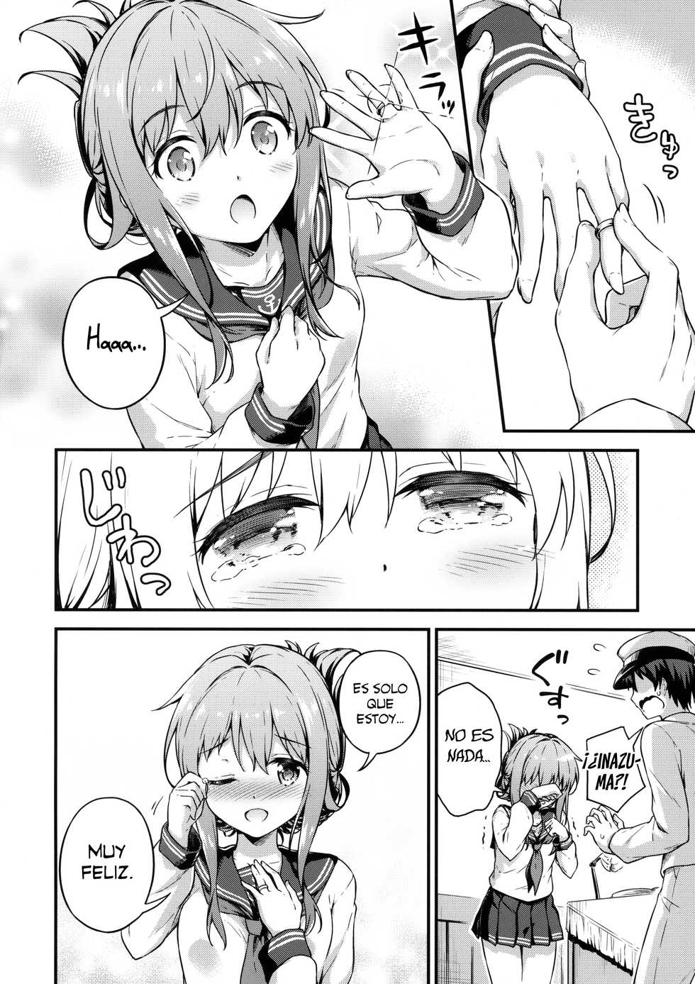 (C94) [Takoyaki-batake (Takoyaki Yoshi)] Inazuma to Kekkon Shoya Kakkokari (Kantai Collection -KanColle-) [Spanish] [Rakuen Translations] - Page 5