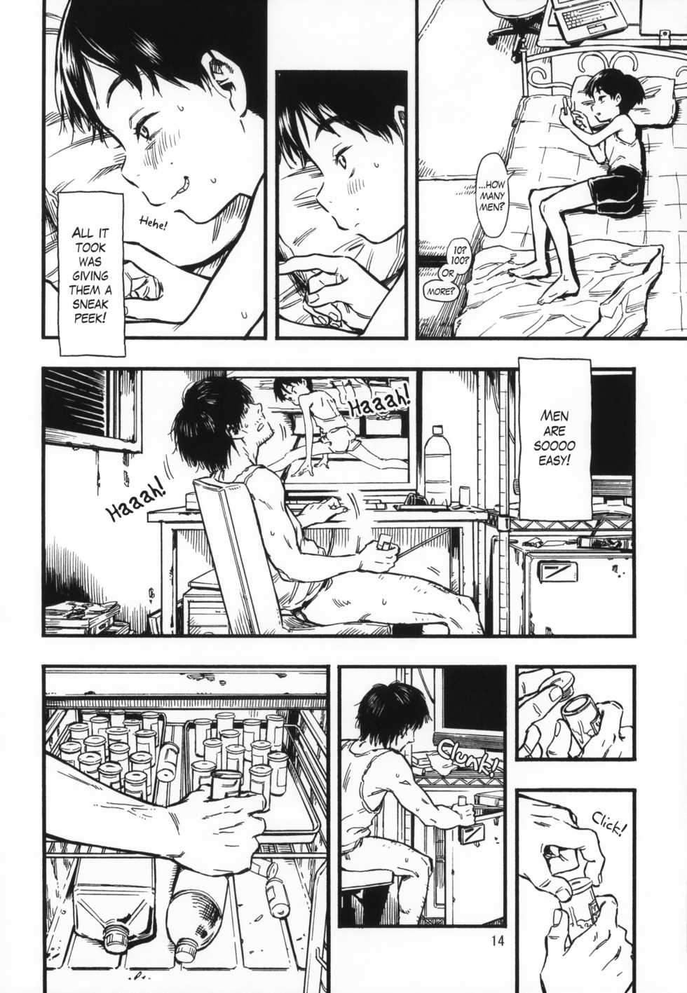 (C94) [Minori Kenkyuujo (Minori Kenshirou)] Jitsuzai Hisesshoku Shoujo Junbigou | Really Oblivious Girl - Prelude [English] [maipantsu] - Page 14