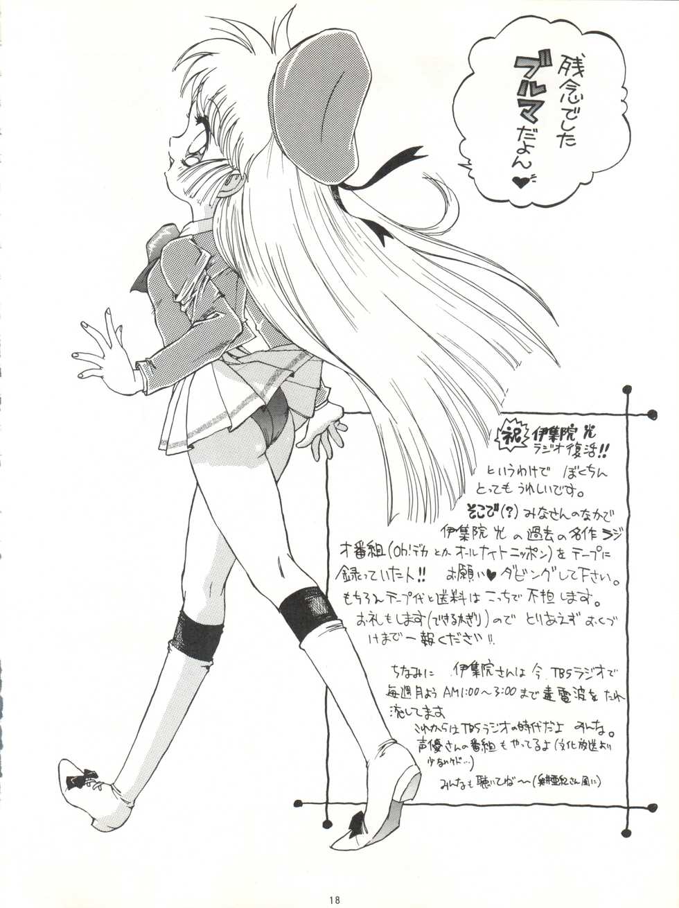 (C49) [DEROLIAN (Shark Yaminabe, Jakomaru)] DEROLIAN 5 (Kaitou Saint Tail) - Page 18