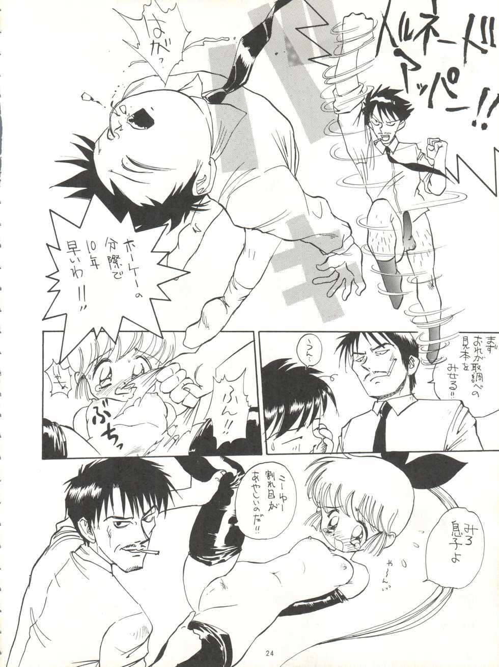 (C49) [DEROLIAN (Shark Yaminabe, Jakomaru)] DEROLIAN 5 (Kaitou Saint Tail) - Page 24