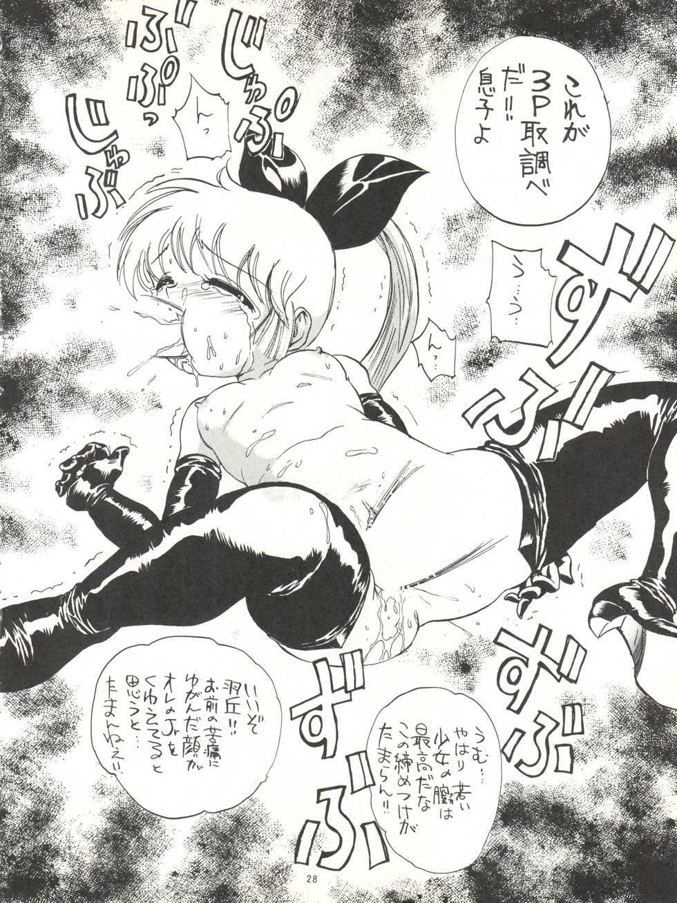 (C49) [DEROLIAN (Shark Yaminabe, Jakomaru)] DEROLIAN 5 (Kaitou Saint Tail) - Page 28
