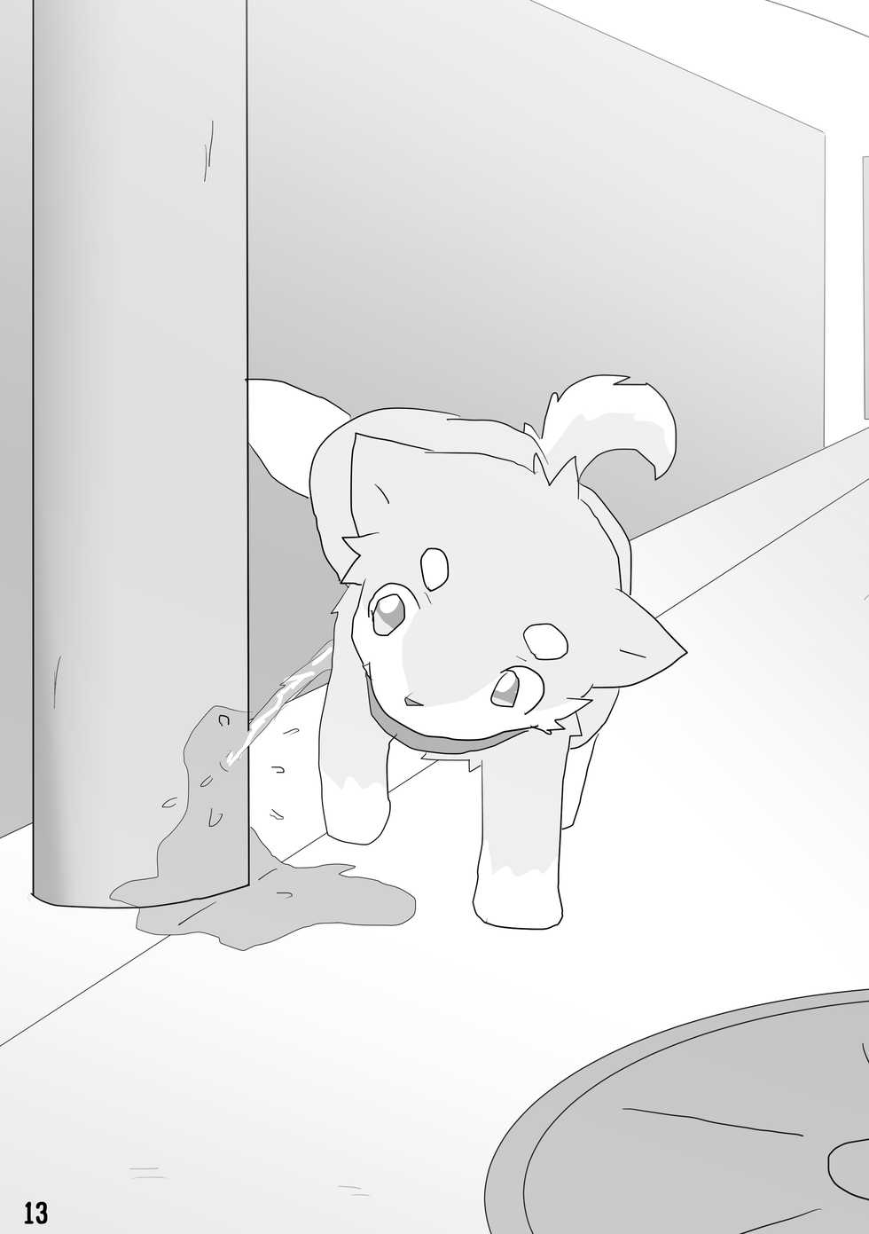 [Kedamono Box (Various)] PK9 -Peeing Canines- [Digital] - Page 12