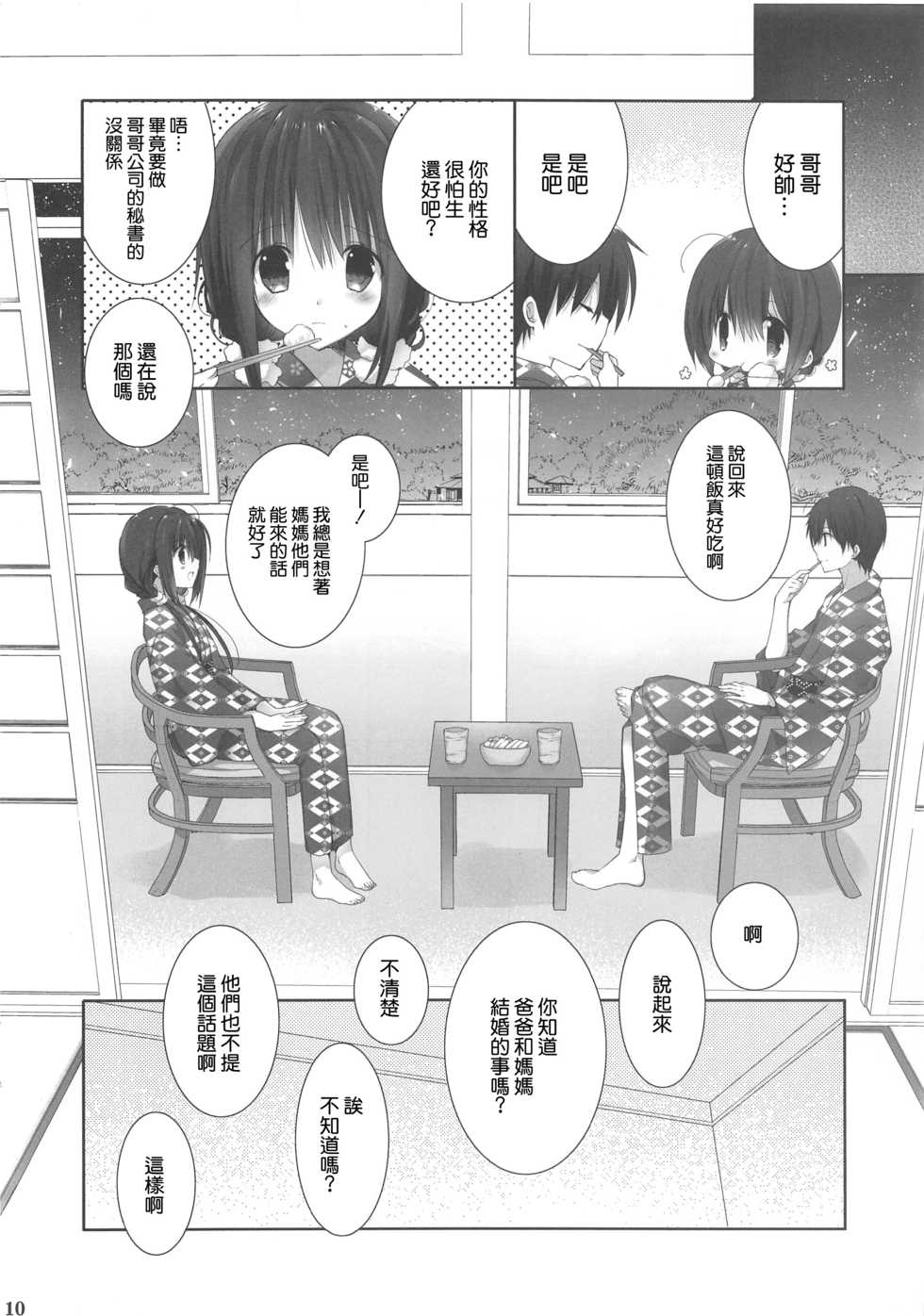 (C94) [Takanaedoko (Takanae Kyourin)] Imouto no Otetsudai 9 [Chinese] [空気系☆漢化] - Page 10