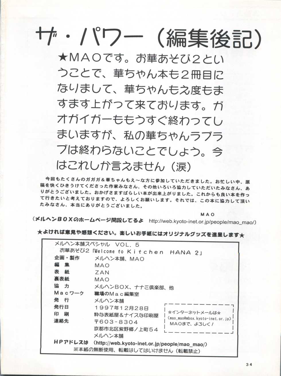 (C53) [Märchen Honpo (Various)] Welcome to Kitchen HANA 2 (King of Braves GaoGaiGar) - Page 34