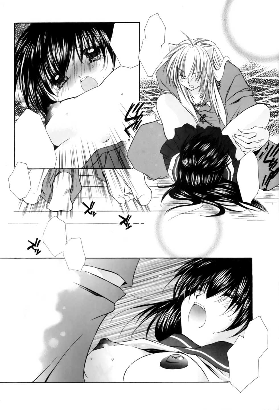 (C65) [Sakurakan (Seriou Sakura)] Hana To Ringo (Inuyasha) [Textless] - Page 25