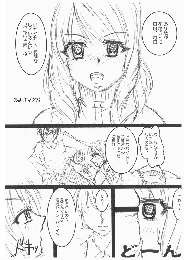 (C73) [Akano 7 Gou (MAS-R)] WORK OUT! (Sister Princess) - Page 22