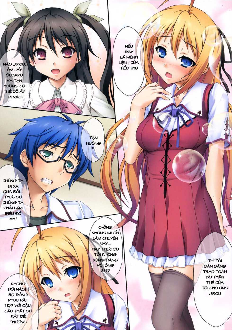 (C80) [Uninigumi (Unini☆Seven)] Man Chin! (Mayo Chiki!) [Vietnamese Tiếng Việt] [DoujinViet] [Incomplete] - Page 3