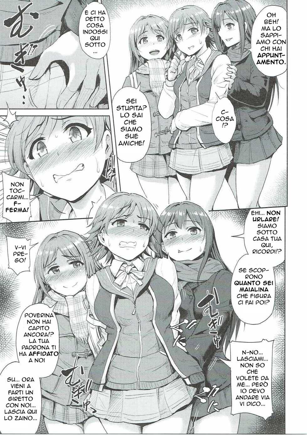 (CiNDERELLA ☆ STAGE 5 STEP) [Millionlove (Yayo)] Perfect Lesson 6 - Honda Mio Yagai Choukyou (THE IDOLM@STER CINDERELLA GIRLS) [Italian] - Page 4