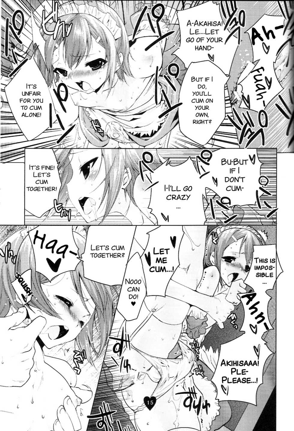 [Mahouse (Jakou Nezumi)] Yume no Nake e (Baka to Test to Shoukanjuu) [English] [SMDC] - Page 15