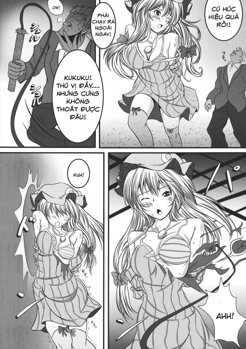 (C80) [Monaka Udon (Monikano)] Capture Trap ~Patchouli Knowledge~ (Touhou Project) [Vietnamese Tiếng Việt] [Shiba Aoki] - Page 10
