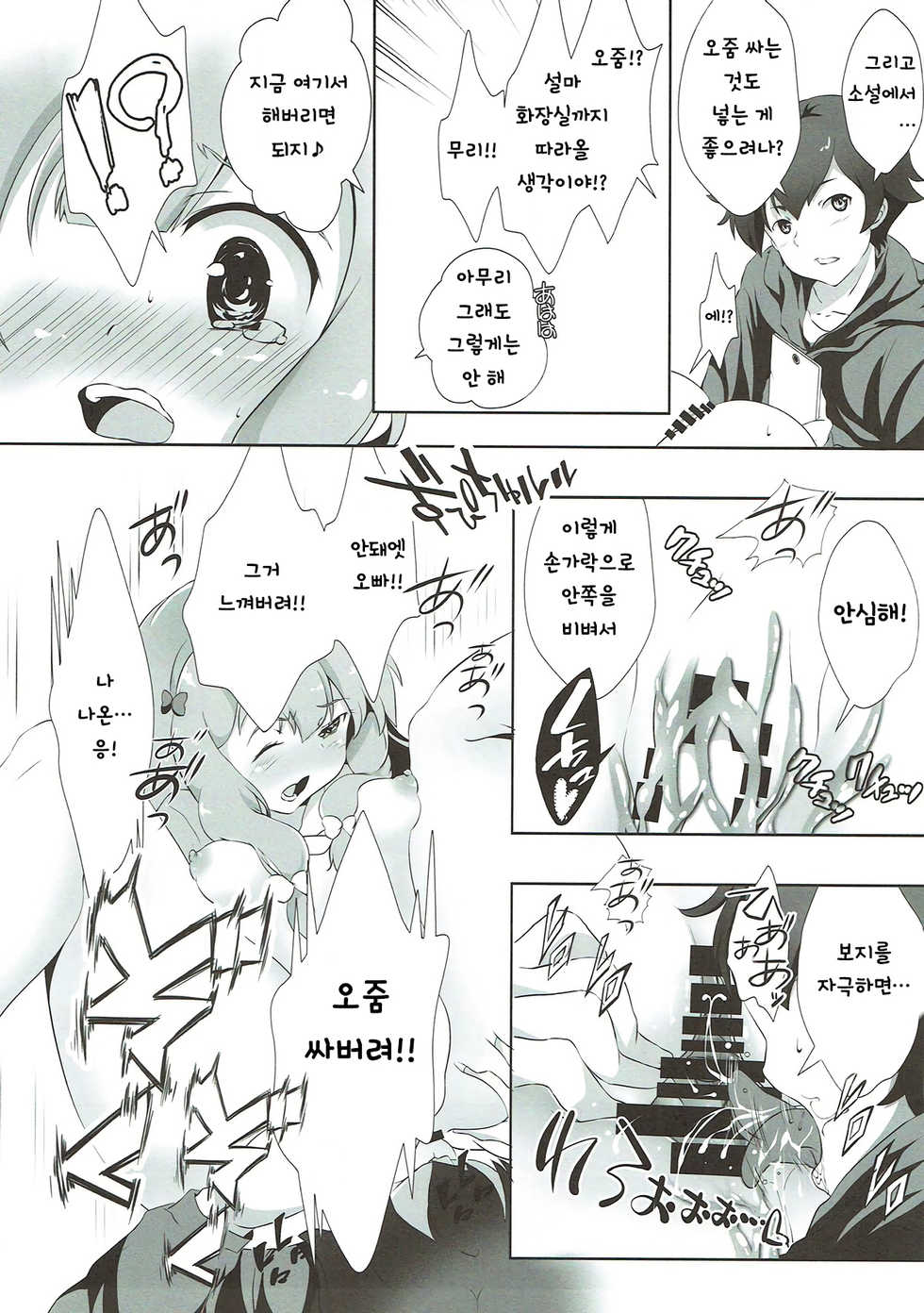 (C92) [INDEX:410 (Shindou Mayumi)] Nii-san... Dopyu Dopyu Shite (Eromanga Sensei) [Korean] [Team Owner] - Page 7