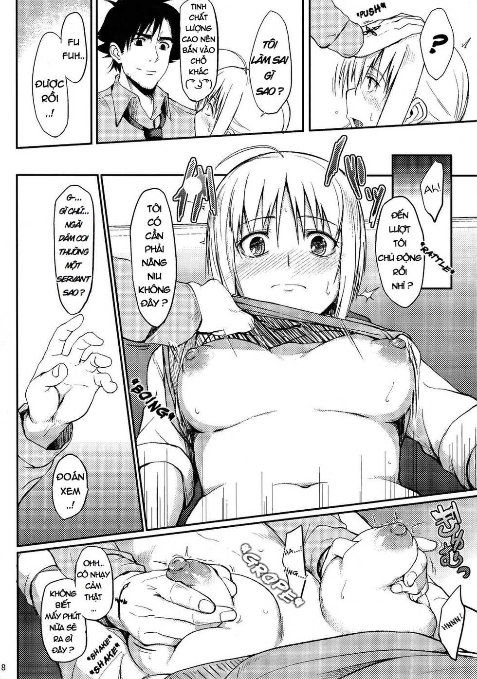 (C82) [Seniman Kartun (Kosuke Haruhito)] Joshikou Saber | Saber Là Nữ Sinh Trung Học Đó Nha♥ (Fate/Zero) [Vietnamese Tiếng Việt] [Cậu Xanh Gay Bóc] - Page 7