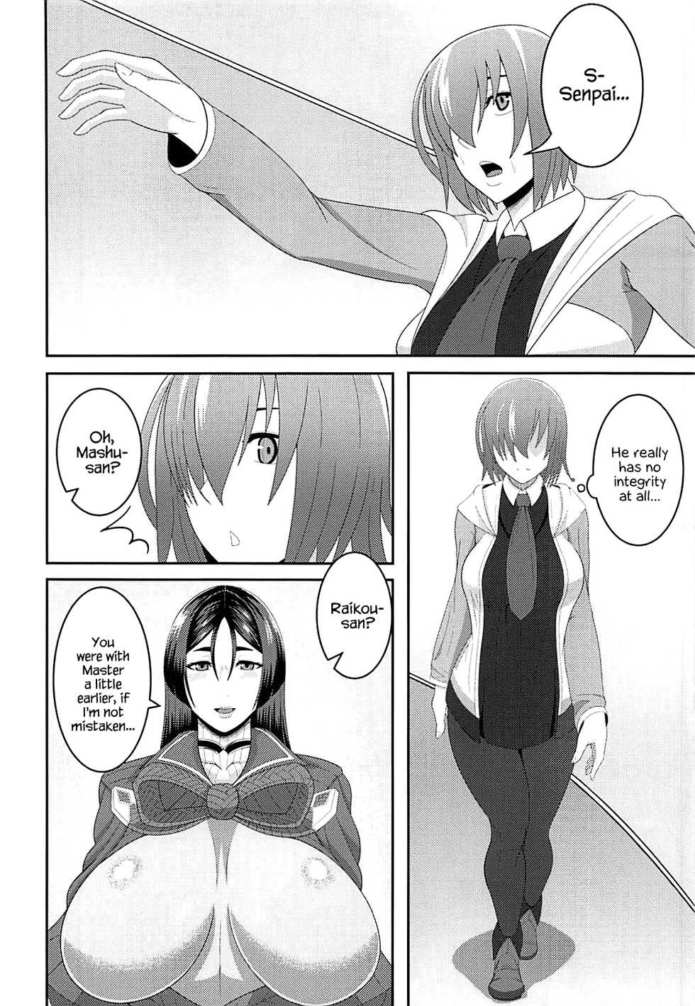 (COMIC1☆13) [Tanden Shuzou (Nana Shinshi)] Haha to Oni -Futanari- (Fate/Grand Order) [English] {Hennojin} - Page 7