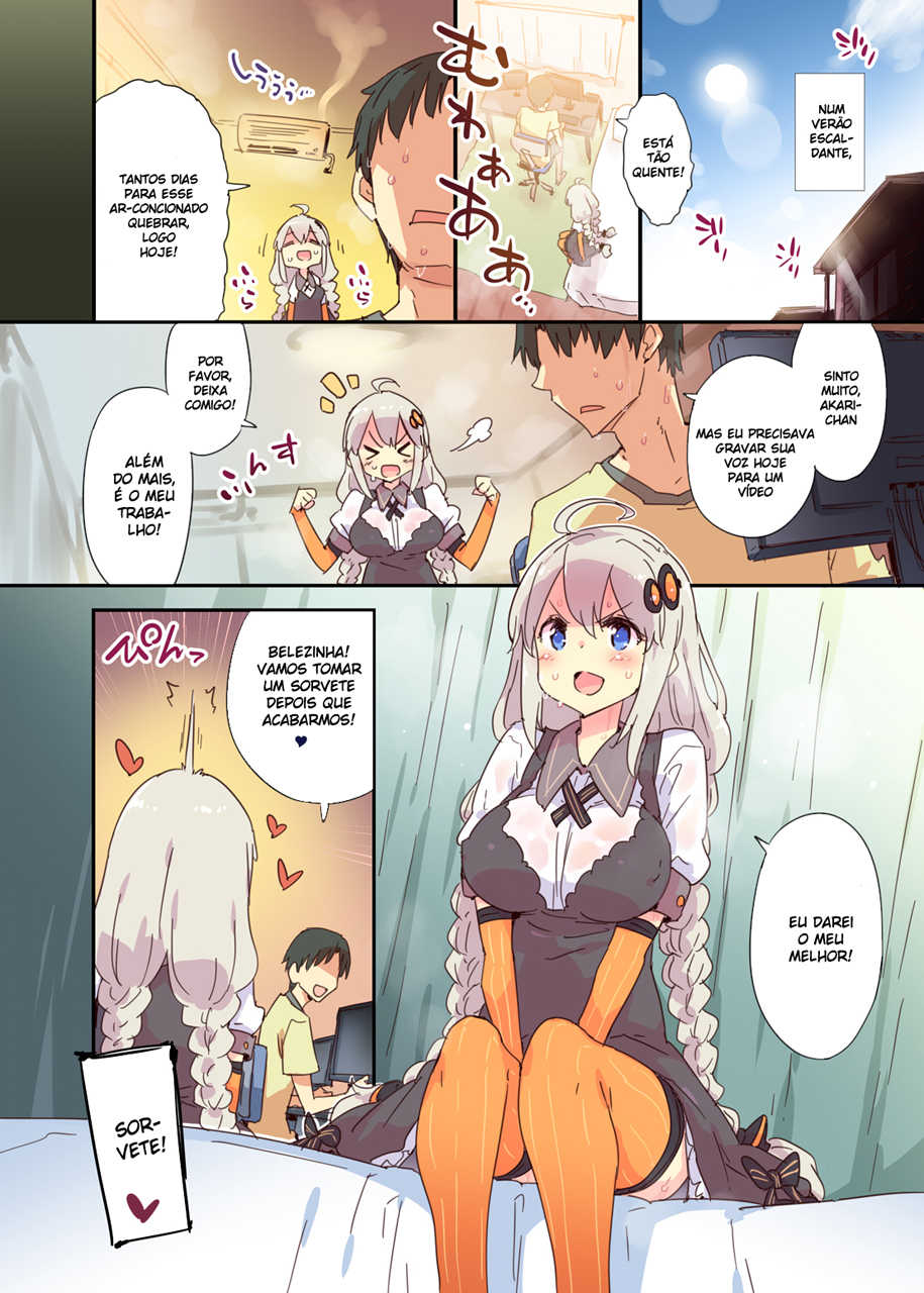 [Dr.VERMILION (Petenshi)] Akari Summer Runaway (VOICEROID) [Portuguese-BR] [DiegoVPR] [Digital] - Page 2