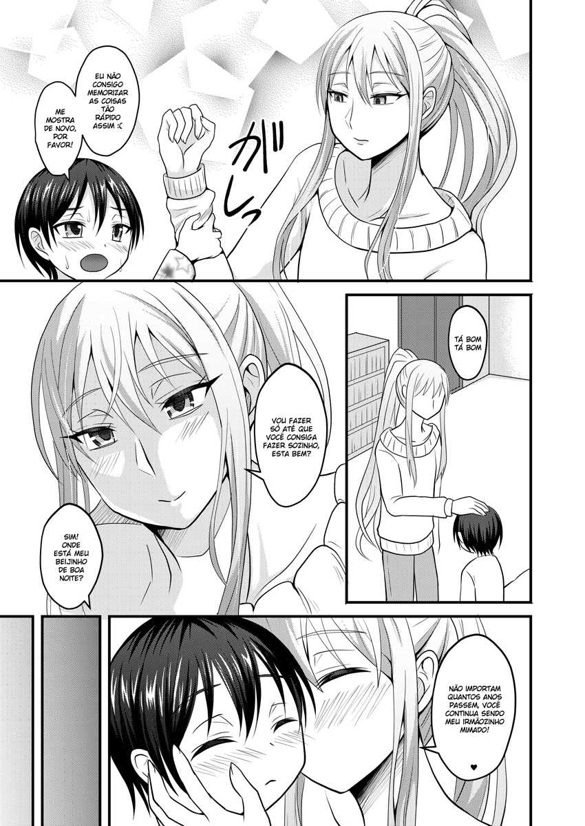 [Shikkoku no Voltecker (EGAMI)] Amaetagari na Otouto wa Onee-chan Banare ga Dekinai [Portuguese-BR] [DiegoVPR] [Digital] - Page 6