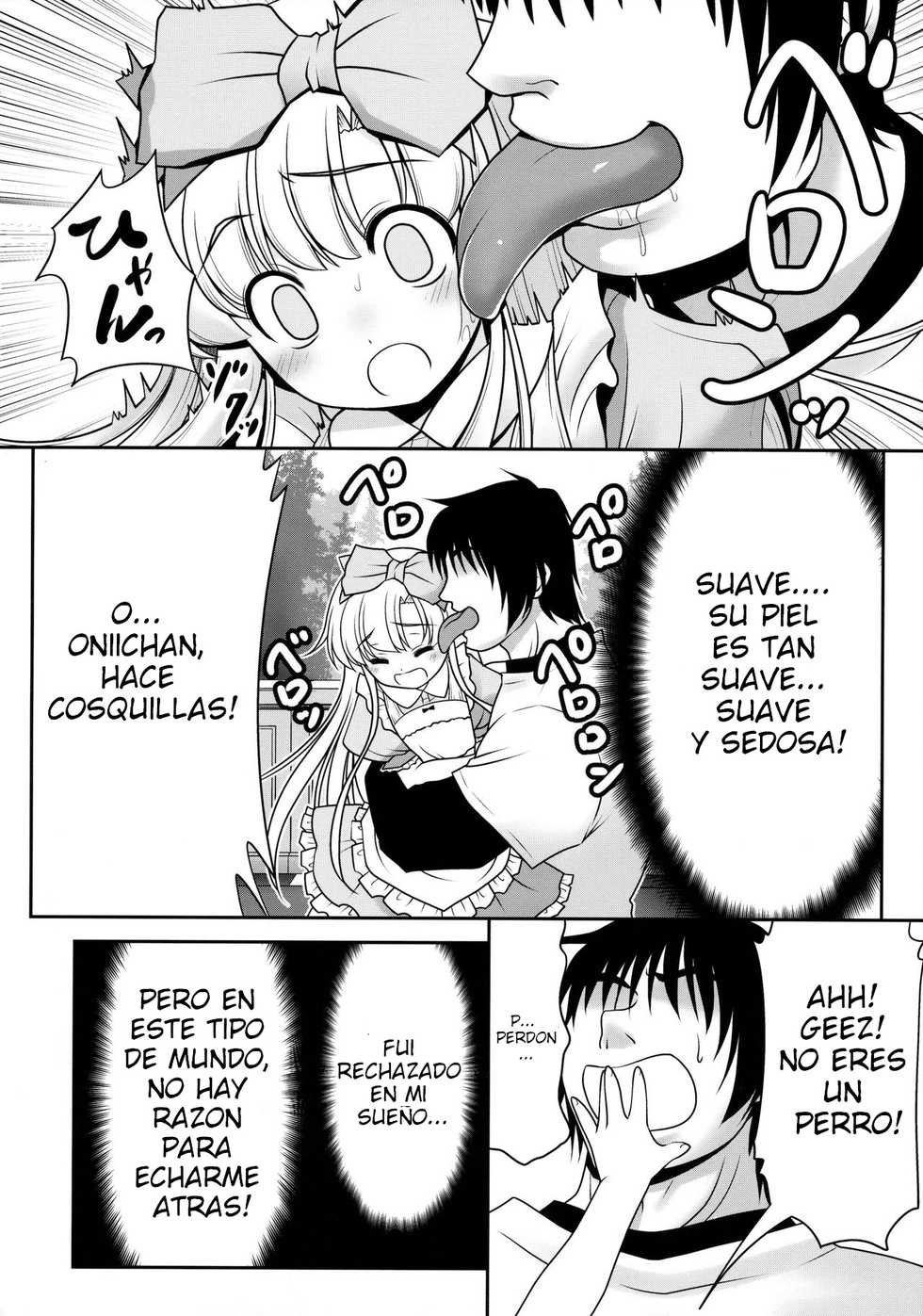 (C89) [Yosutebito na Mangakaki (Tomoki Tomonori)] Naka ni Dashichau Koibito Gokko (Alice in Wonderland) [spanish] - Page 10