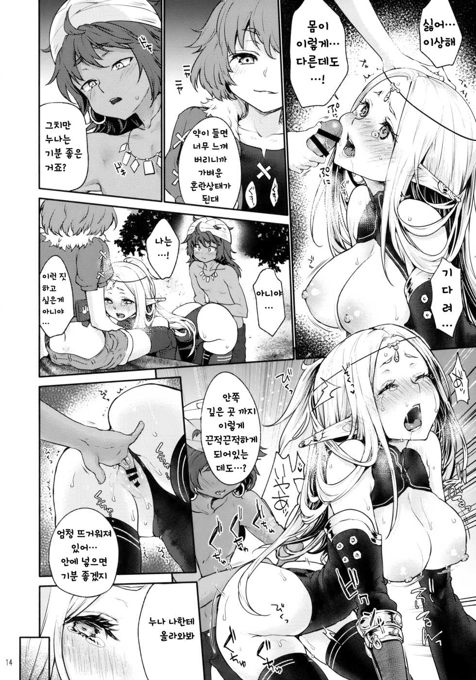 (SC2018 Summer) [Kaze no Gotoku! (Kazabuki Poni)] Hajimete no Sekaiju EXTRA LOVE POTION | 처음의 세계수 EXTRA LOVE POTION (Sekaiju no Meikyuu) [Korean] [Team Owner] - Page 13