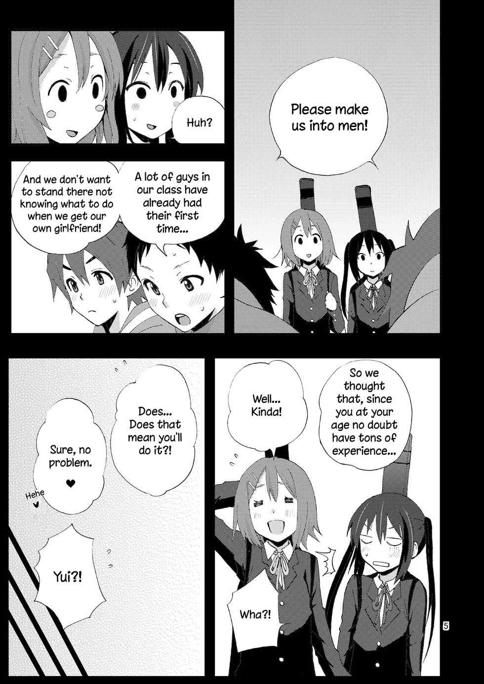 [Gyotaku (Coelacanth)] CAT & DOG (K-ON!) [English] [Digital] - Page 5