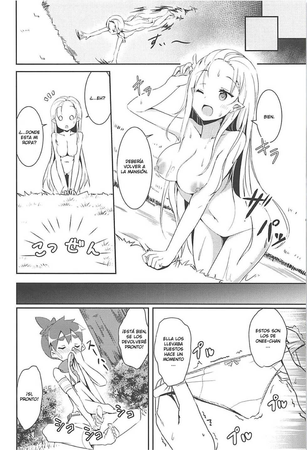 (C94) [Chelsea lip (Minato Yoshihiro)] Majo no nokoriga (Re:Zero kara Hajimeru Isekai Seikatsu) [Spanish] [LimeCreme] - Page 7