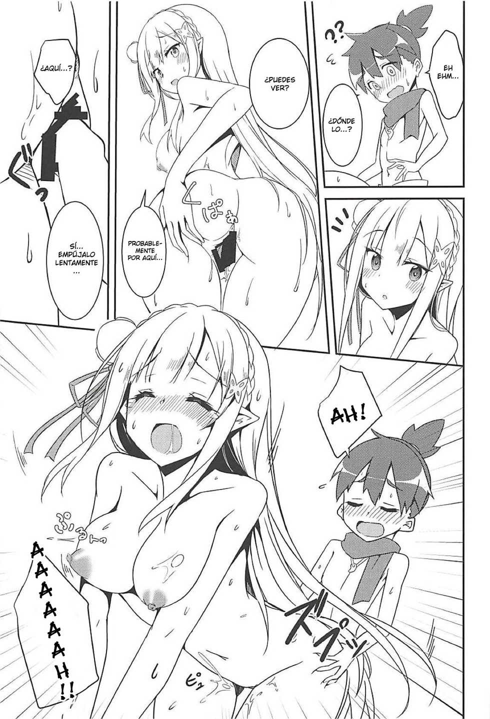 (C94) [Chelsea lip (Minato Yoshihiro)] Majo no nokoriga (Re:Zero kara Hajimeru Isekai Seikatsu) [Spanish] [LimeCreme] - Page 18