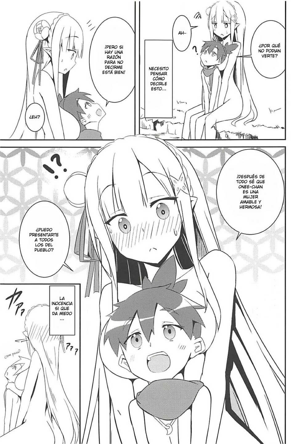 (C94) [Chelsea lip (Minato Yoshihiro)] Majo no nokoriga (Re:Zero kara Hajimeru Isekai Seikatsu) [Spanish] [LimeCreme] - Page 24