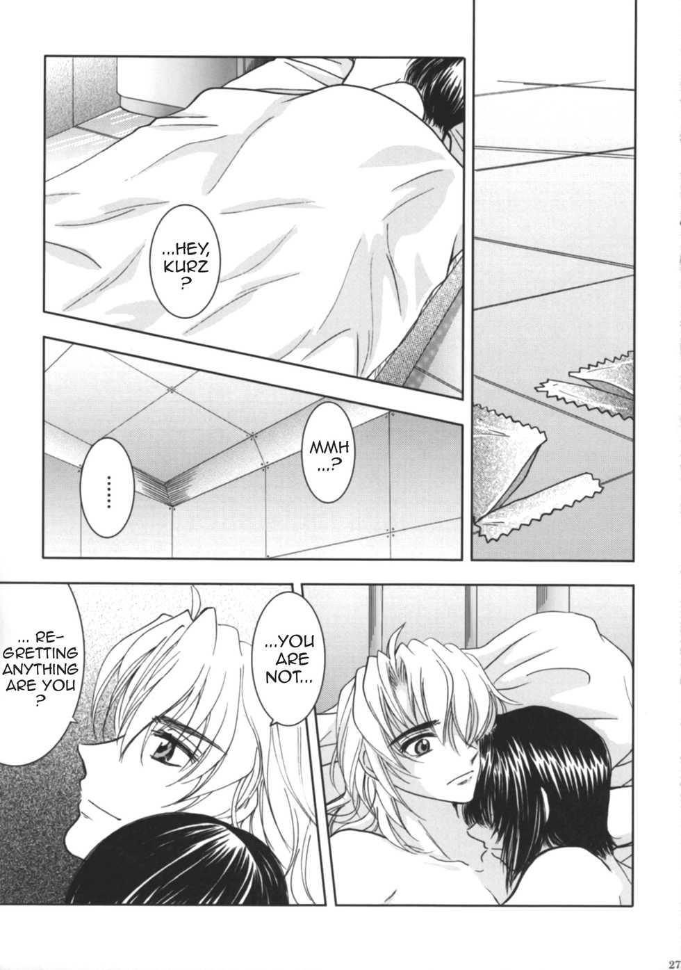 (C75) [Honey Pharmacy (Fukami Ryou)] SEXY PANIC ~Neko to Saru no Love Fight | SEXY PANIC Love Battle: Cat vs. Monkey (Full Metal Panic!) [English] [EHCOVE] - Page 26
