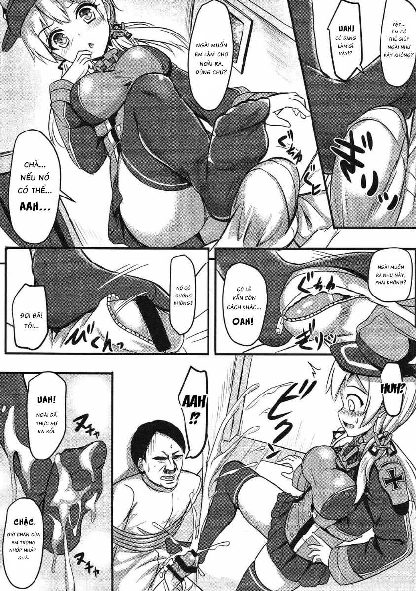 (C91) [Milkshake Work (Milkshake)] Doitsu Kanmusu Seieki o Shiboridasu Sakusen (Kantai Collection -KanColle-) [Vietnamese Tiếng Việt] [Aki-kun] - Page 6