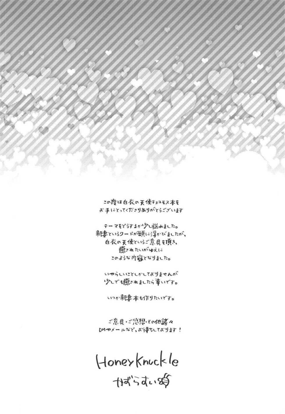(Jabjab Maidoari! 6) [Honey Knuckle (Kazurasui)] Hakui no Tenshi na Chocomos ni Iyasaretai dake no Jinsei datta (Flower Knight Girl) - Page 3