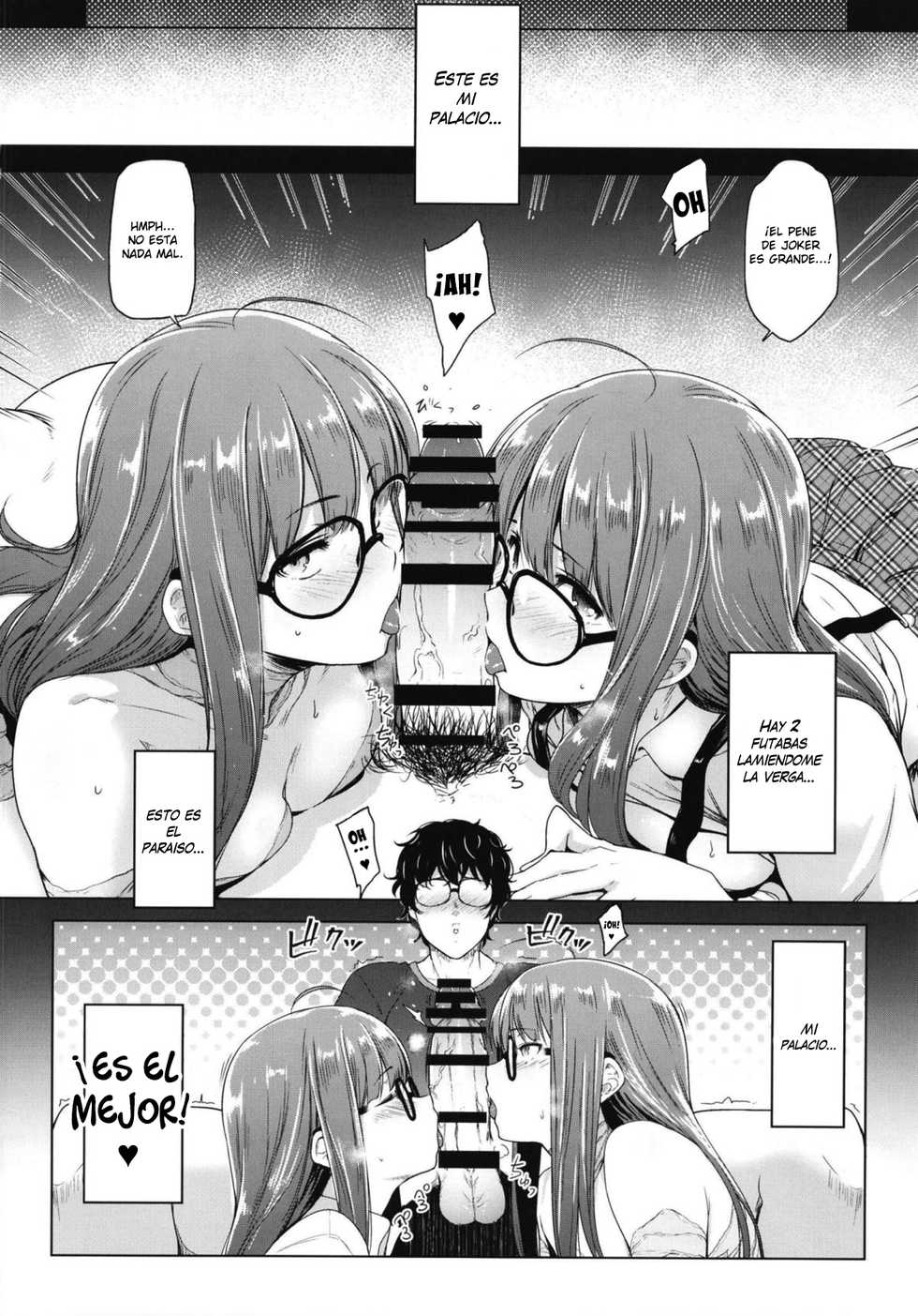 [O.S (Barlun)] Futari no Futaba (Persona 5) [Spanish] [Digital Lover Action Fansub] [Digital] - Page 7