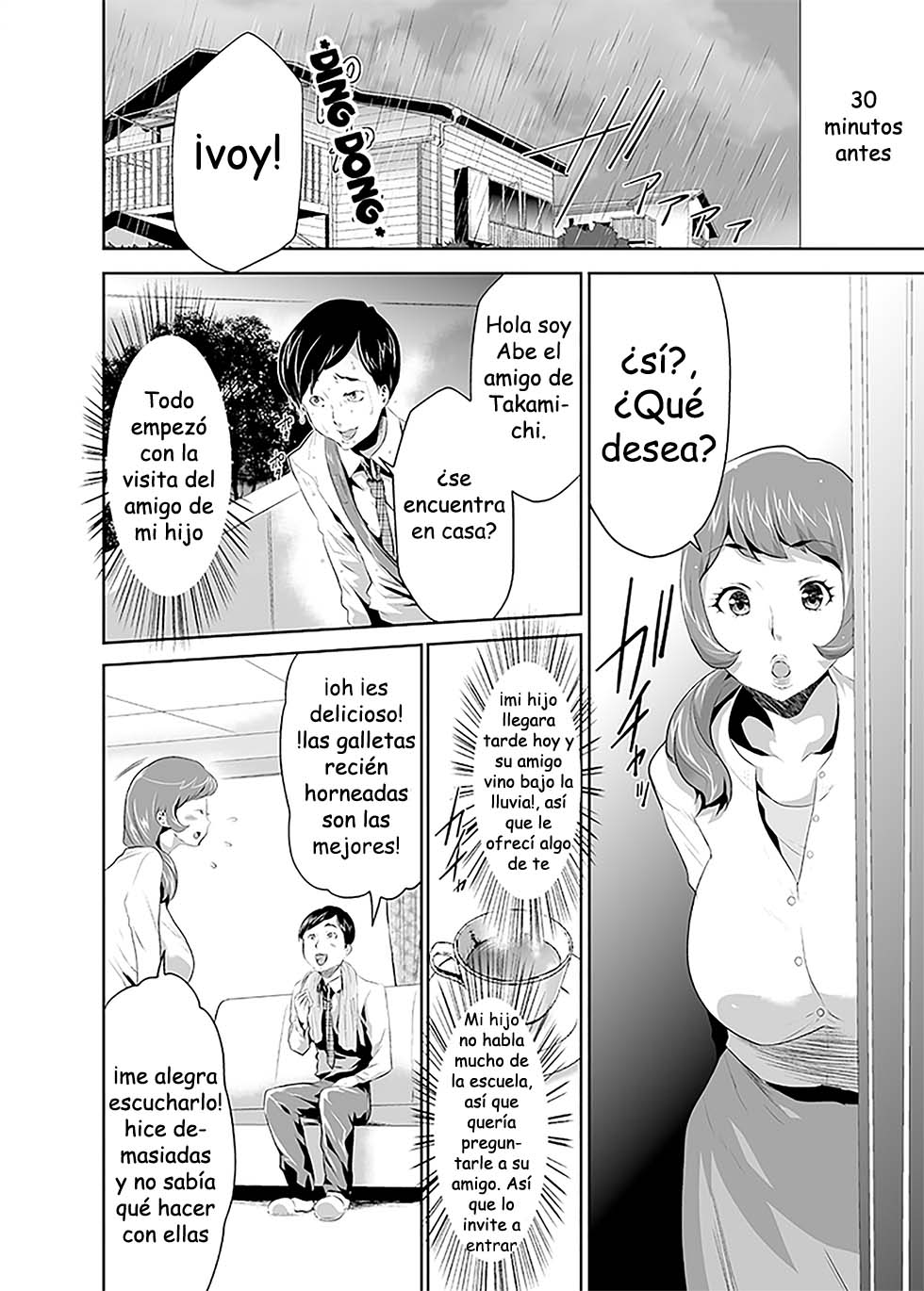 [Kouzukitei (Kouzuki Rio)] Mama wa Saimin Chuudoku! [Spanish] [Hentai-la] [Digital] - Page 3
