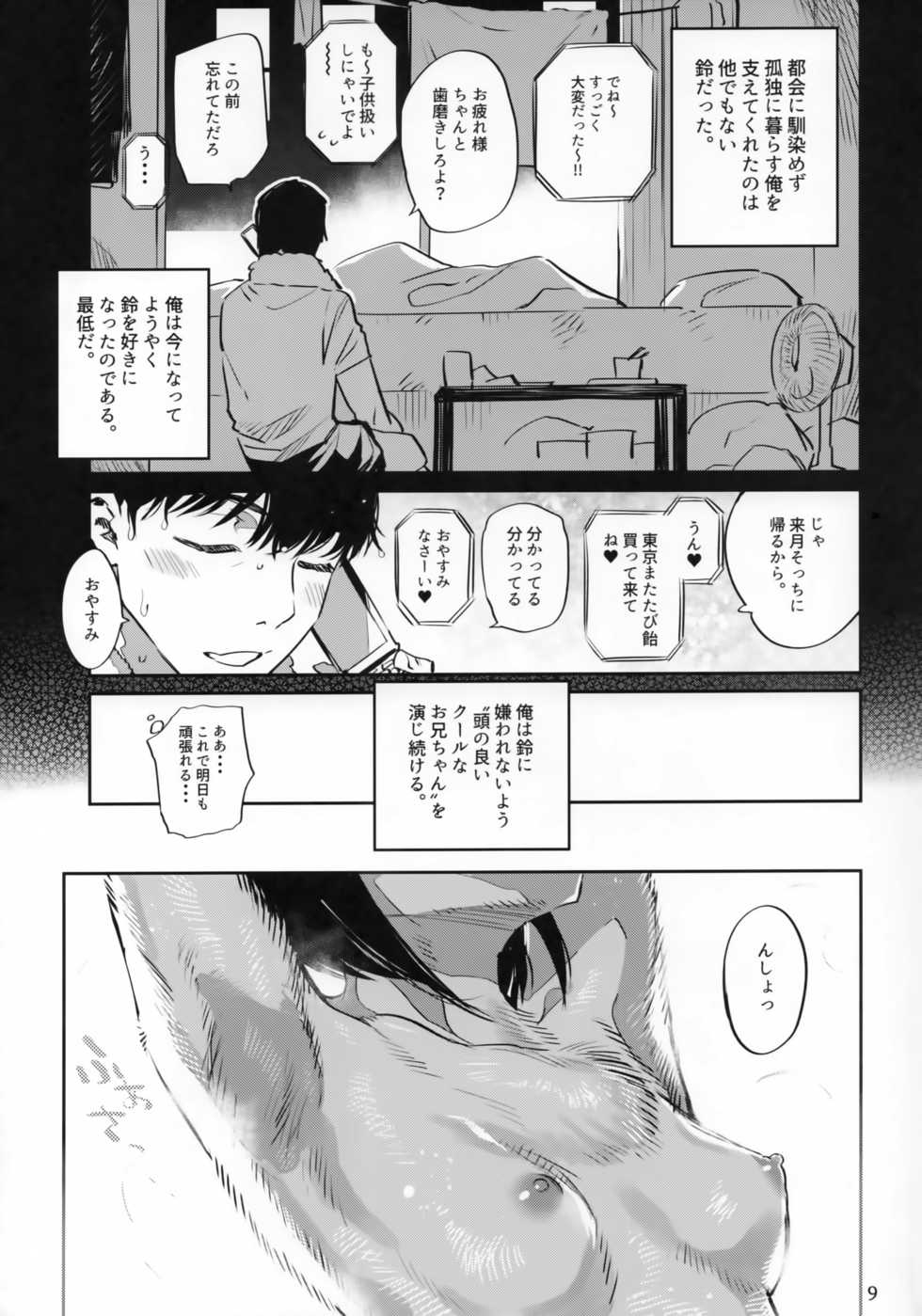 (Kansai! Kemoket 7) [Mizone Doubutsuen (Mizone)] Tokyo Matatabi Ame - Page 8