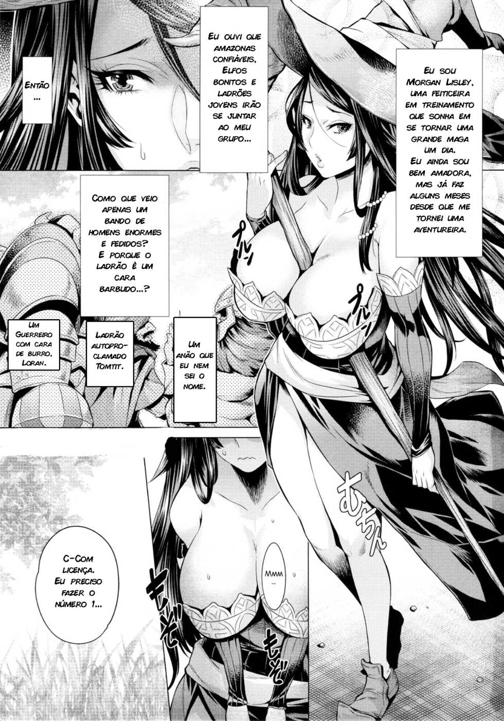 (C85) [Once Only (Momofuki Rio)] Majo no Nyuuen (Dragon's Crown) [Portuguese-BR] [zk3y] - Page 2