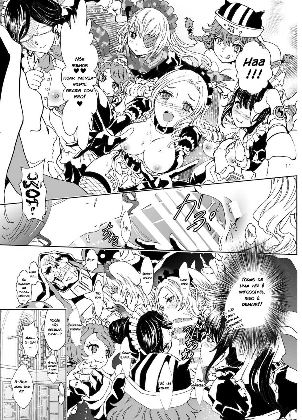 [Rurunoya (Rurukichi)] Nazarick Biyori 4 (Overlord) [Portuguese-BR] [zk3y] [Digital] - Page 11