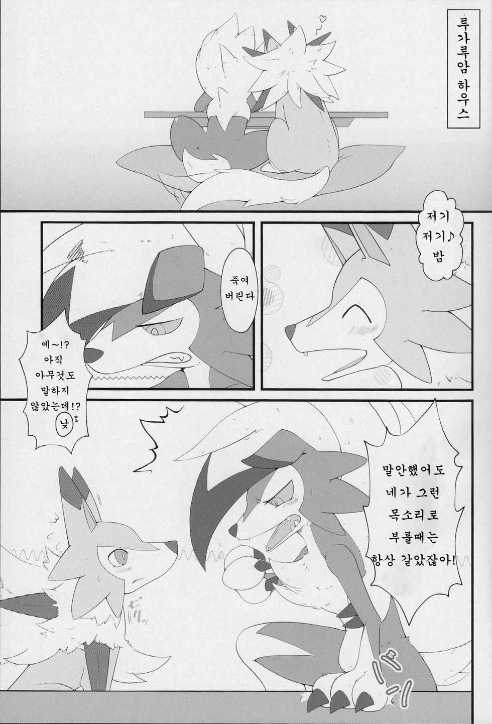 Kemoket 7) Gyokumi (Gyoko) Sesseto Rugaruga 돈독히 루가루가 (<b>Pokémon</b>) Korean 강루스페 ...