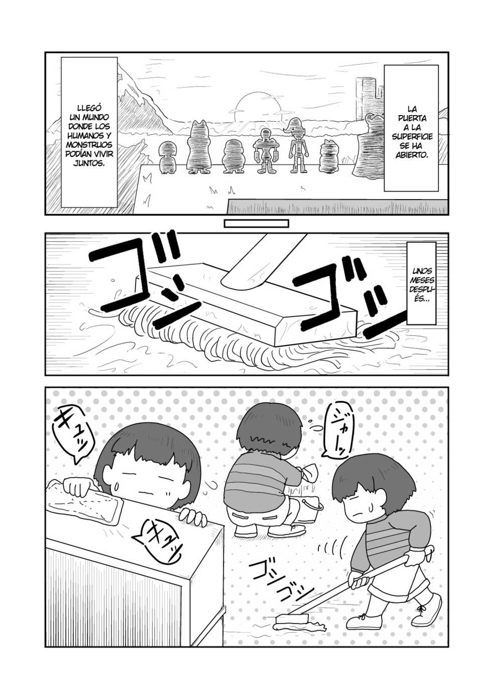 [Kaerudon Teishoku (Kaerudon)] Gohoubi Spider | Recompensa Arácnida (Undertale) [Spanish] [CS15] - Page 5