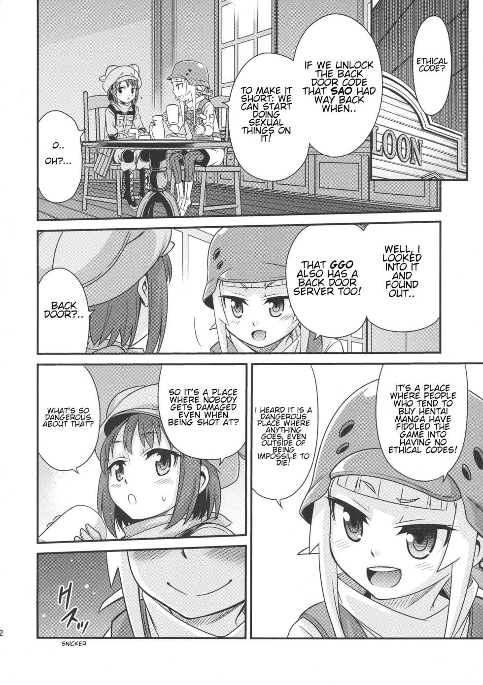 (C94) [Studio Tar (Kyouichirou)] Llenn Fukaziroh no Seikatsu!! | Llenn and Fukaziroh's Daily Life!! (Sword Art Online Alternative Gun Gale Online) [English] [Shippoyasha] - Page 11