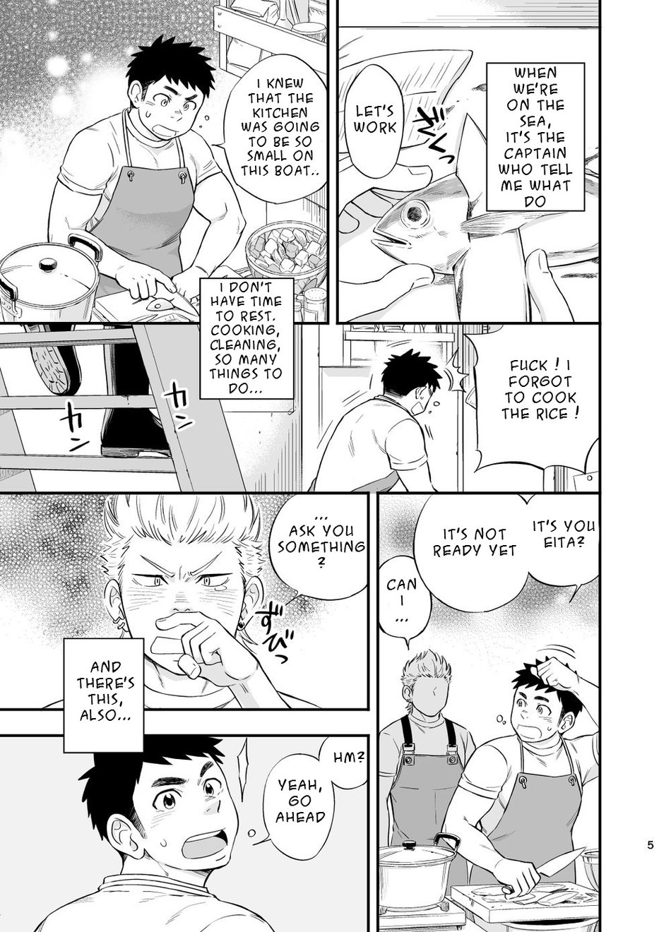 [Draw Two (Draw2)] Umi no Otoko | The Man of the Sea [English] [Digital] - Page 6