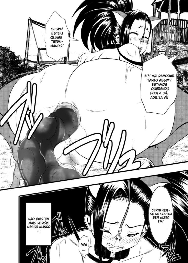 [Bitch Bokujou (Bokujou Nushi K)] Hero no Inai Sekai (Boku no Hero Academia) [Portuguese] [DiegoVPR] [Digital] - Page 11