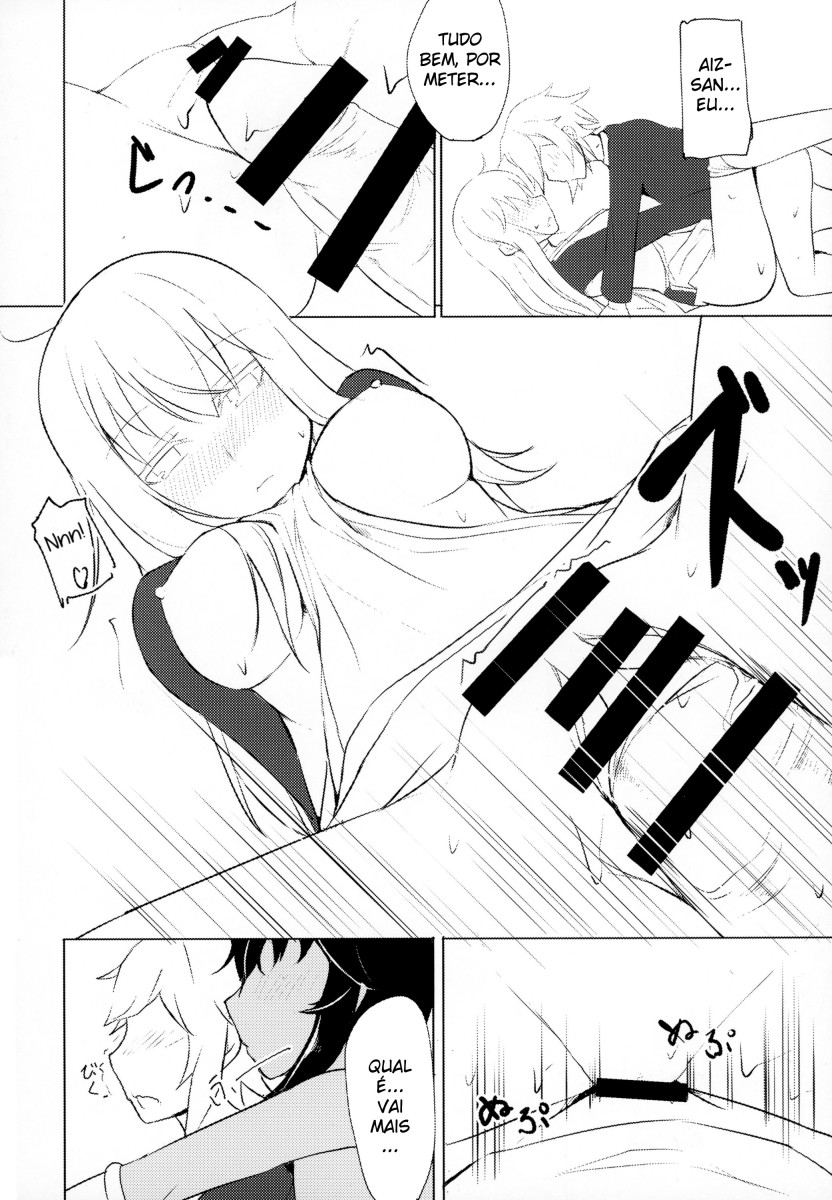 (C88) [Faker's Manual (Rindoh)] Doukeshi-tachi no Seitankyoku | Sexual Tale of Loki Familia (Dungeon ni Deai o Motomeru no wa Machigatteiru Darou ka) [Portuguese-BR] [Lobozero] - Page 12