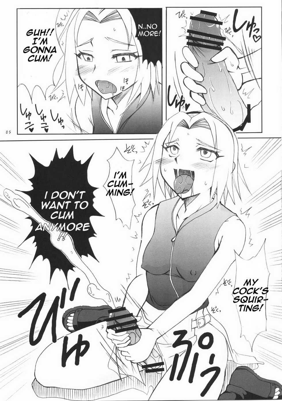 (Futaket 5) [Hijouguchi (TEI-OH-K-TAKAMURO)] Futanari Kokoro Tenshin (Naruto) [English]  {doujin-moe.us} - Page 5