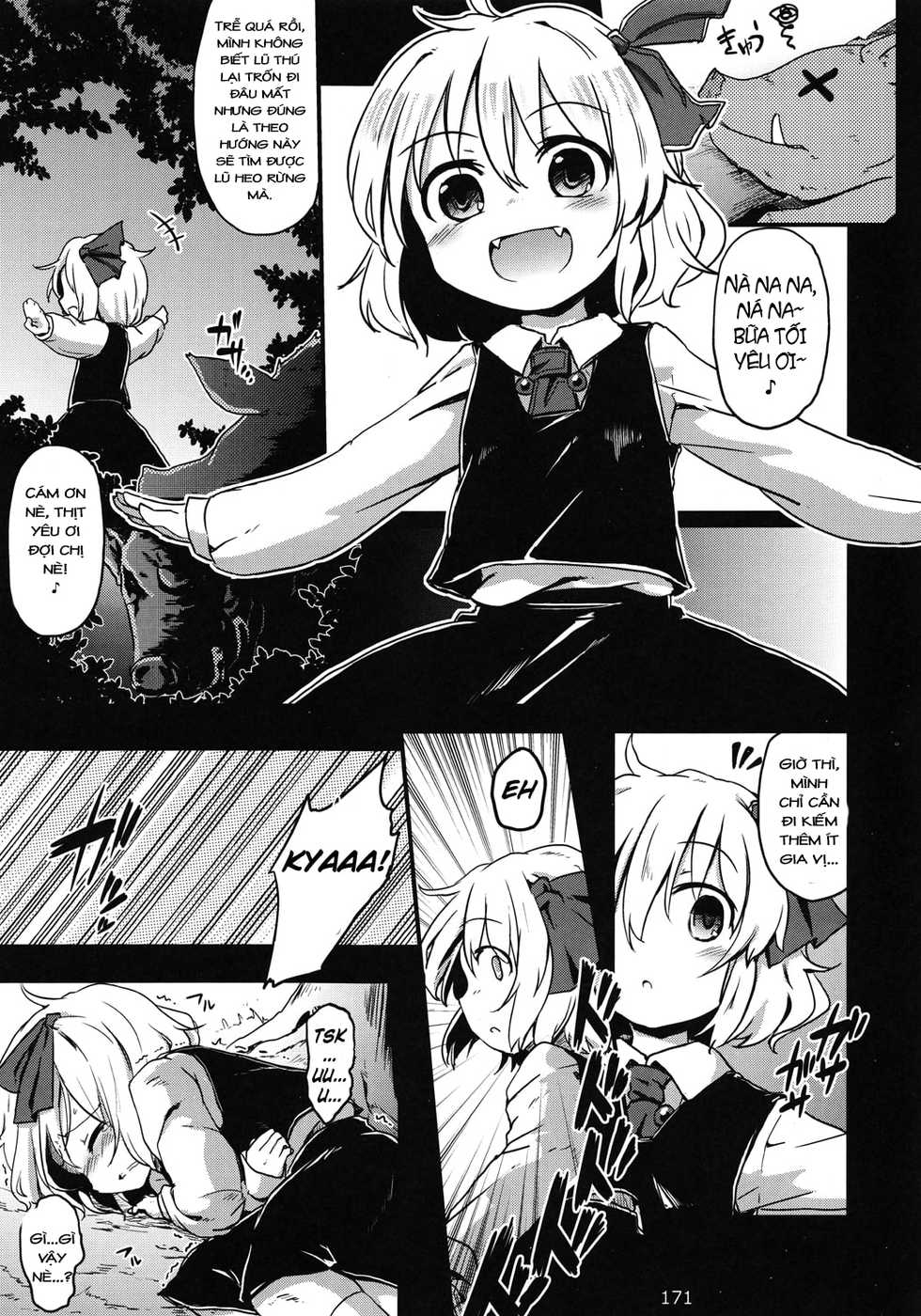 [Yousei Allergen (TEC)] Rumia vs Buta (Touhou Project) [Vietnamese Tiếng Việt] [Tekaraji] - Page 1