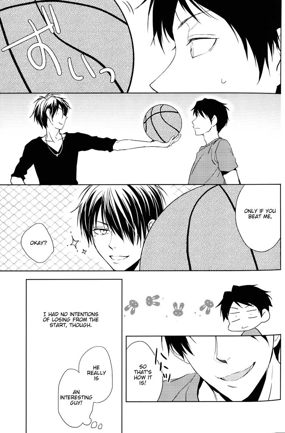 (DC RETURNS 7) [REDsparkling (Himura)] Koi wa Totsuzen Kimi no Sugata de Boku no Moto ni Maikon de Kita. | Love dropped in on me all of a sudden in the form of you (Kuroko no Basuke) [English] [lamperouge-1] - Page 7