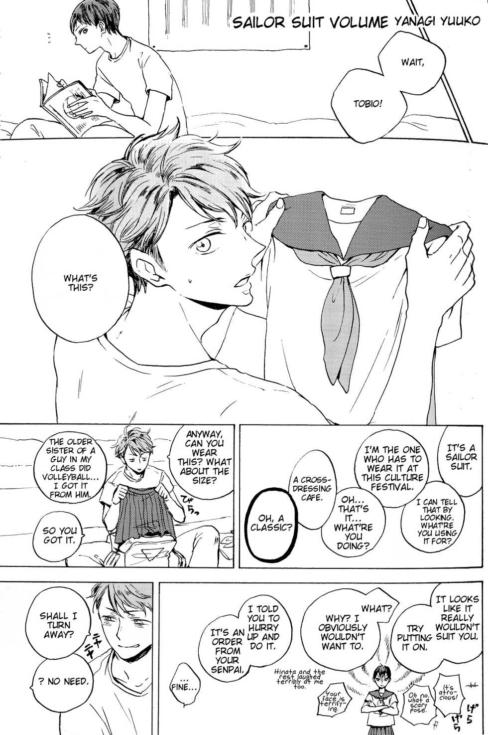 (C88) [Cattleya (Azuma Yukako)] Cosplay!! (Haikyuu!!) [English] - Page 14