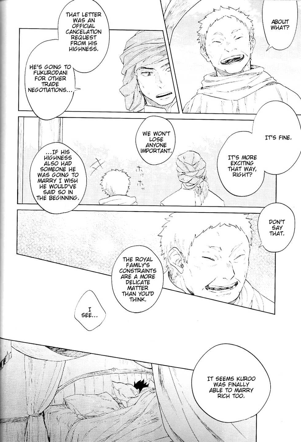 (SPARK10) [Takamachi (Zenra)] Red Road, Gold Sun. (Haikyuu!!) [English] [lamperouge-1] - Page 34