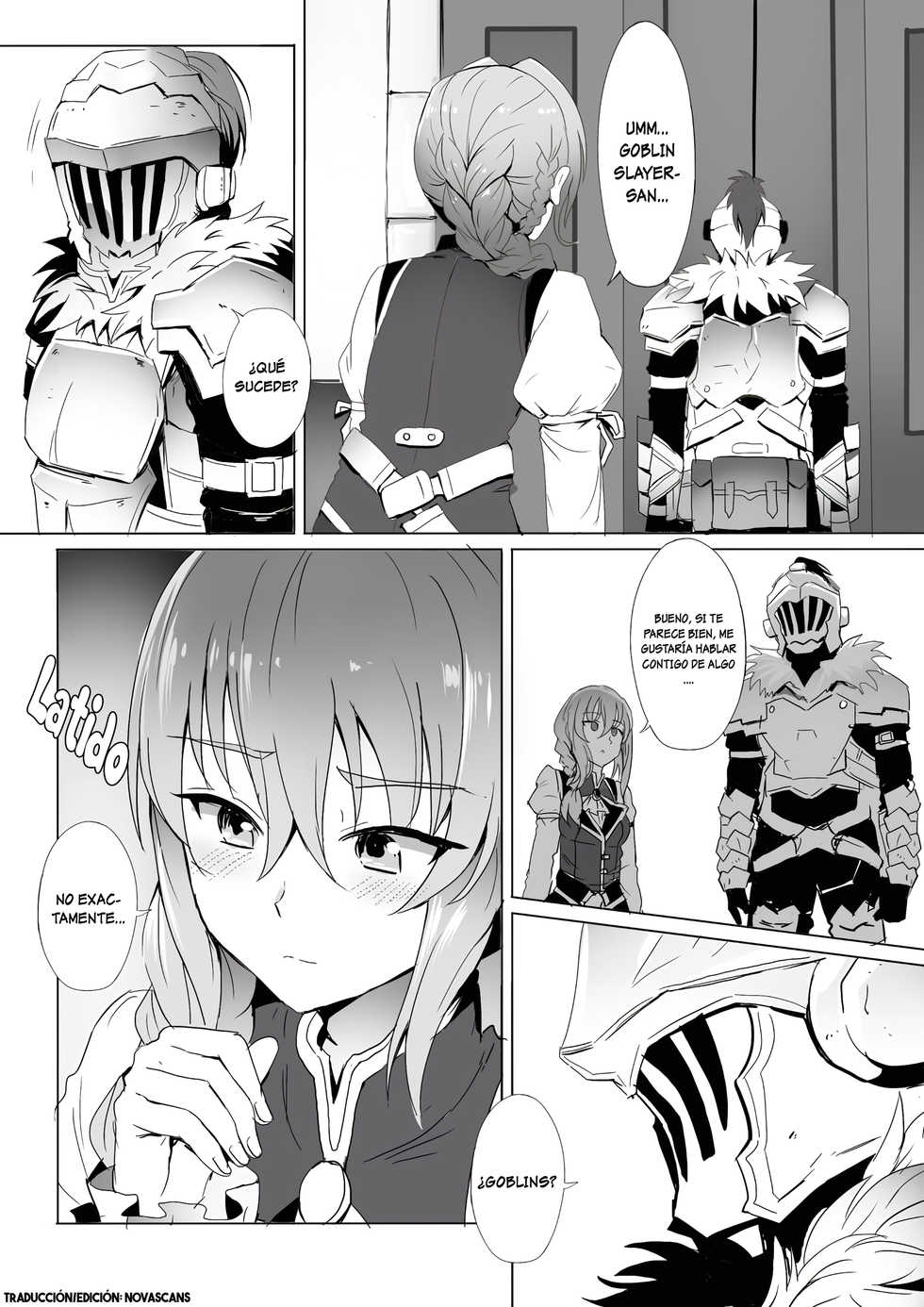 [Ginhaha] Uketsukejou no Himitsu na Irai | Solicitud secreta de la chica del gremio (Goblin Slayer) [Spanish] [NovaScans] - Page 2