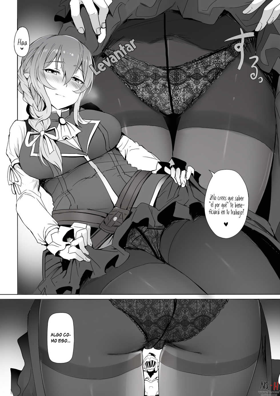 [Ginhaha] Uketsukejou no Himitsu na Irai | Solicitud secreta de la chica del gremio (Goblin Slayer) [Spanish] [NovaScans] - Page 4