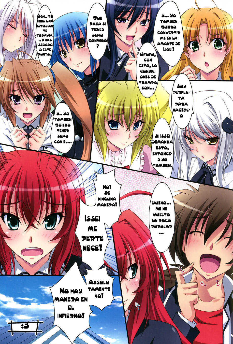 (C82) [Mahirutei (Izumi Mahiru)] Scarlet princess "Rias Daisuki!" (Highschool DxD) [Spanish] - Page 26