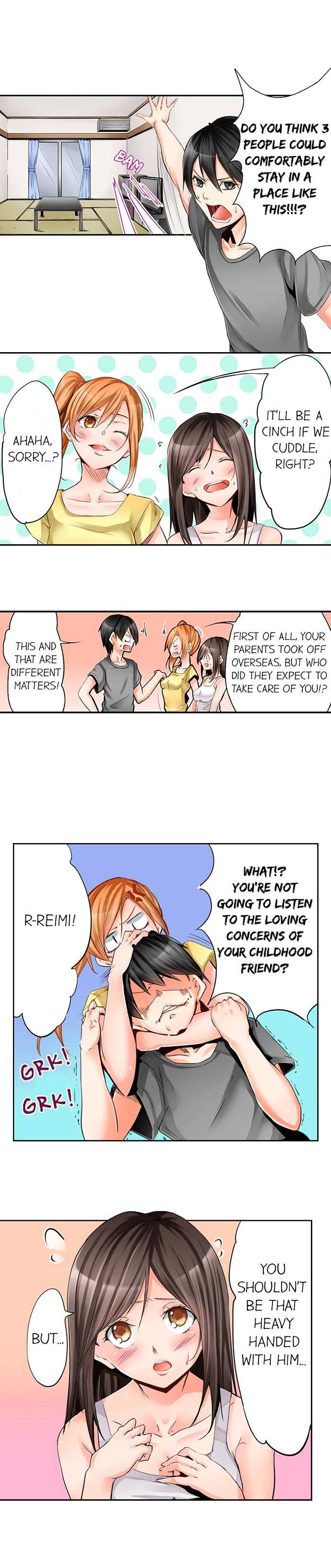 [Hiroaki] Yojouhan de Micchaku 3P Otomarikai! - The Secret 3P Sleepover in a 7 Square Meter Room! [English] [Digital] - Page 4