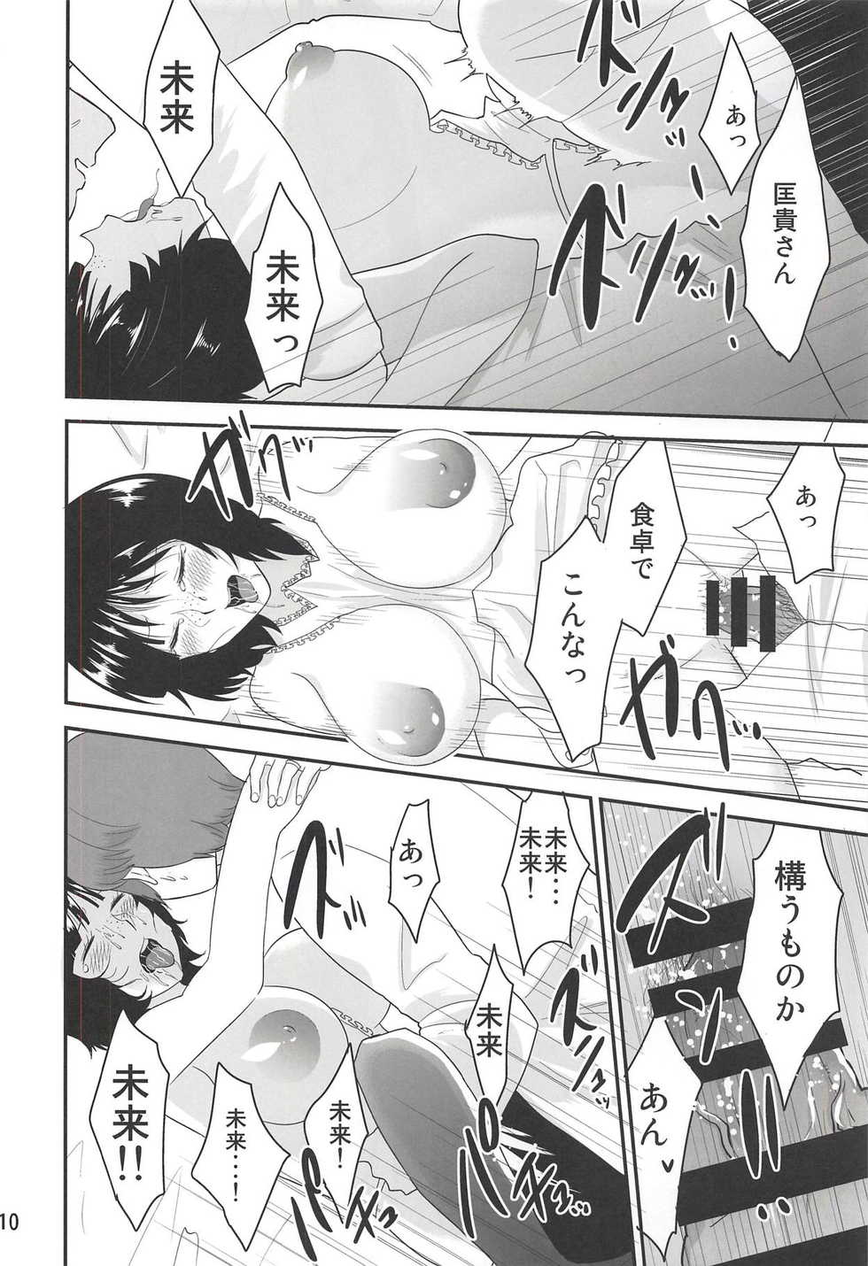 (C93) [Eros&Entertainment (Kyokkai)] Ninomiya Mirai 23-sai, Hitozuma. (World Trigger) - Page 8