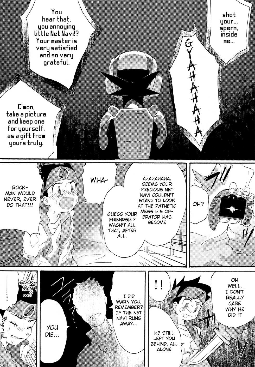 (Shota Scratch 33) [Omoya (Tomohiro)] TRAP! (Rockman EXE) [English] {Shotachan} - Page 27